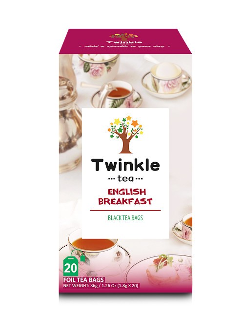 Trà túi lọc Twinkle English Breakfast 36g (1.8g x 20 túi)